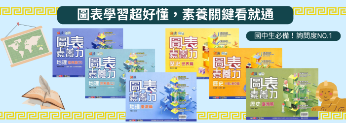 圖表+素養題=社會科高效學習法